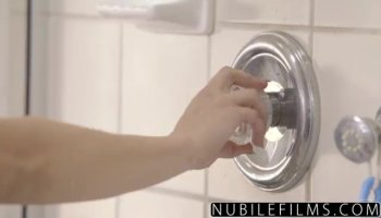 Masseur fucks pierced pussy babe