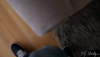 Sexy bubble bum brunette Brittany Shae takes an anal fuck